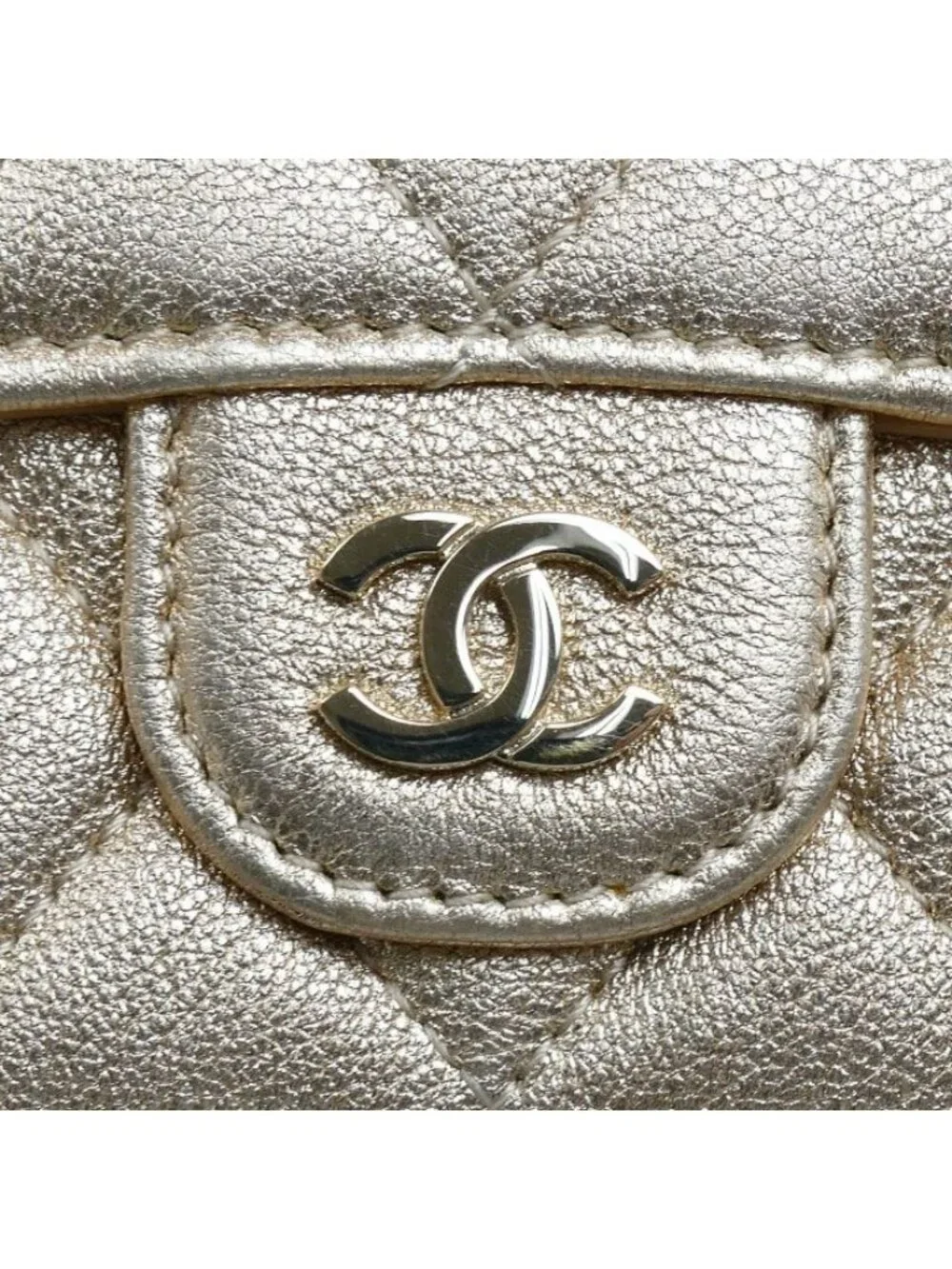 Chanel Classic Small Flap Wallet Trifold Gold
